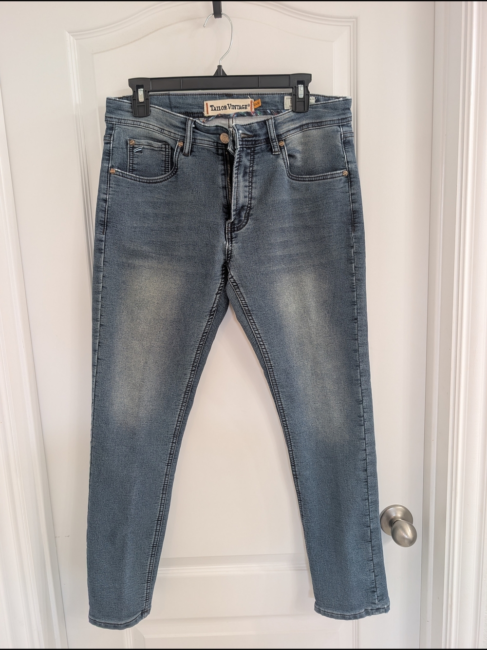 Tailor Vintage Mid Wash Blue Jeans